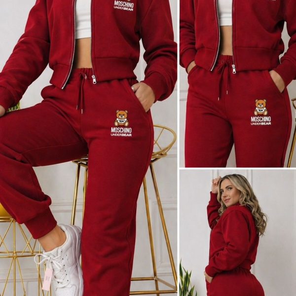 conjunto americano 2 piezas rojo italiano